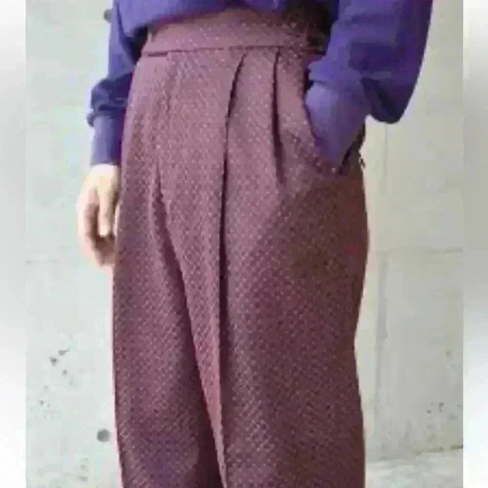 Metiseko silk pants